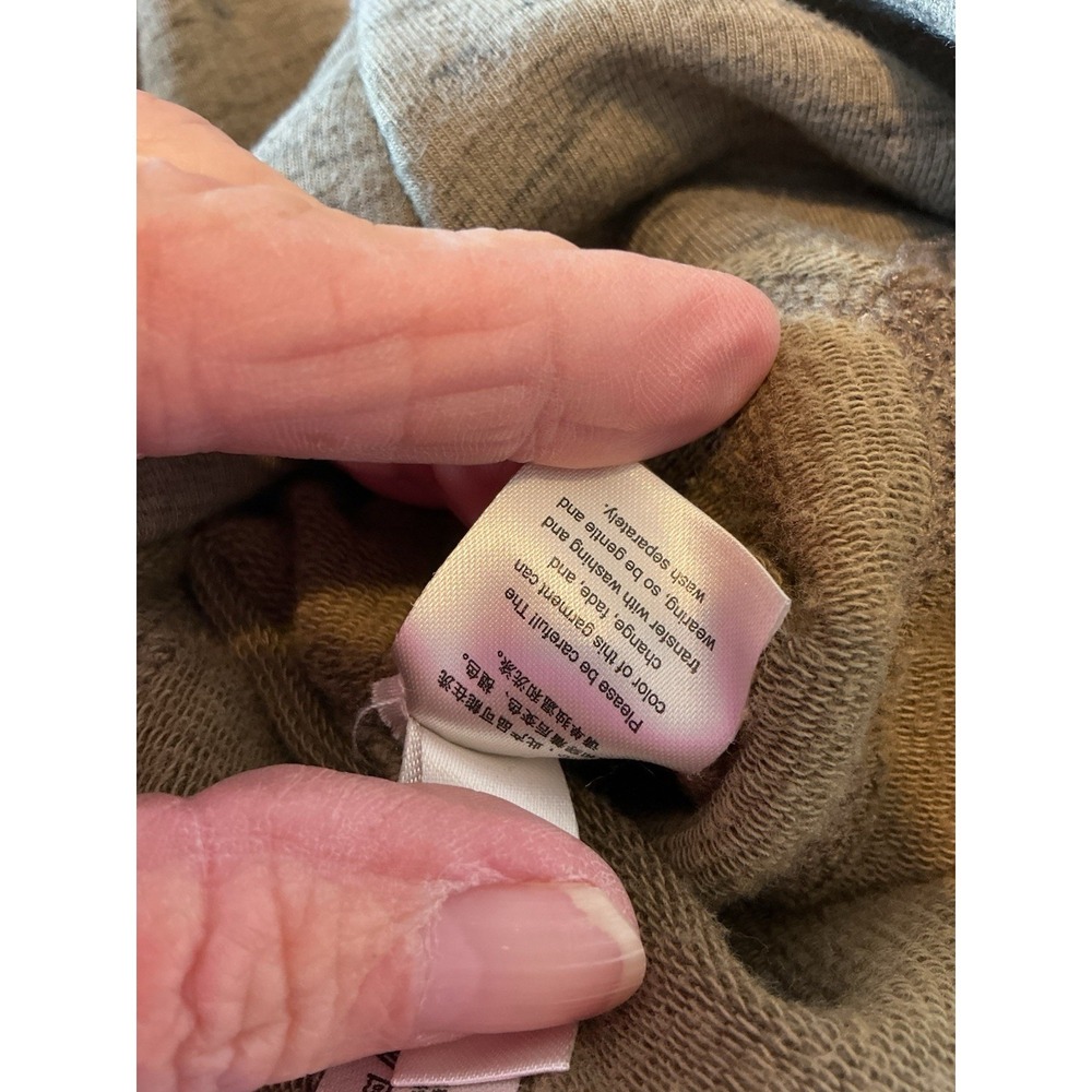 FP Movement FREE PEOPLE Hybrid Exposed Seam Detail Leggings SMALL Gray/Green - Picture 8 of 8